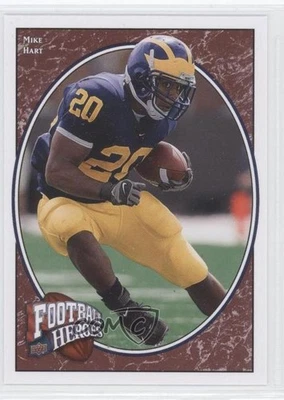 2008 Upper Deck Football Heroes Rookie Heroes Mike Hart #182 Rookie RC - Image 1 of 2