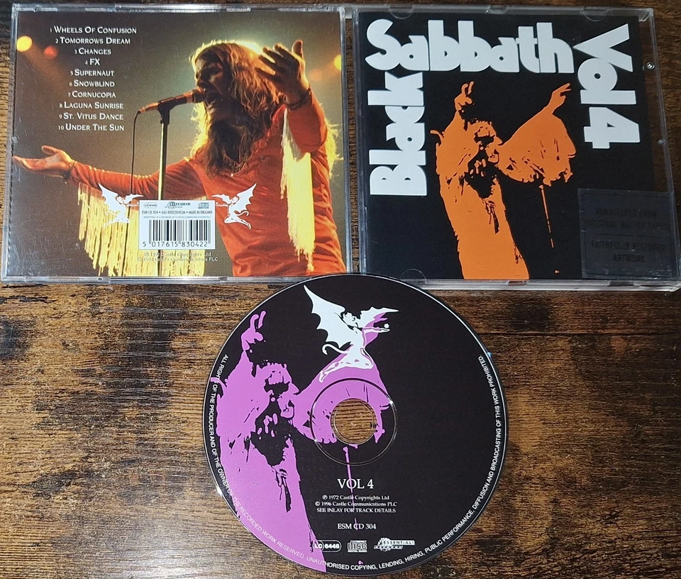 BLACK SABBATH - VOL 4 remastered CD - Bild 1 von 1