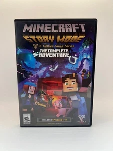 Minecraft: Story Mode - The Complete Adventure (PC DVD-ROM, 2016)** Windows XP** - Picture 1 of 5
