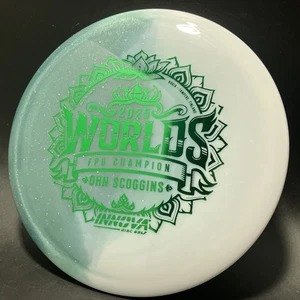 Leopard3 Test Material Ohn Scoggins (Commemorative) - Green/White 175g New - Picture 1 of 3