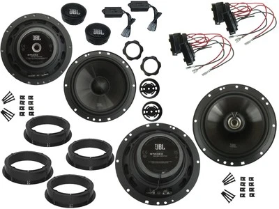 JBL Lautsprecher Komplett Set für VW Touran Bj 03-22 Tür Vorne hinten 1200 Watt - Bild 1 von 4