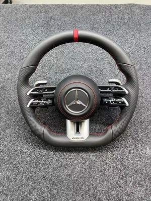 🔥Real Carbon Fiber Steering Wheel For Mercedes-Benz AMG CL63 S63 G63 E63 C63 GT - Image 1 of 2