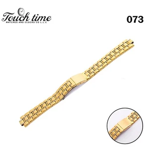 Original Swiss bracelet two tone-Size: 18mm stainless steel-Gold Color#073# - Picture 1 of 5