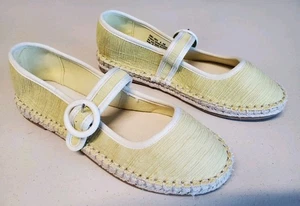 CL by Laundry Mary Jane Damen-Ballerinas Espadrille 6,5 M gelb Coastal - Bild 1 von 9