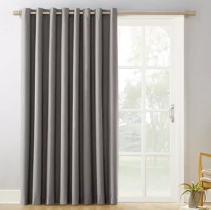 Sun Zero Blackout Kenneth Tenda per Porta Patio con Occhielli Extra Larghi 100" L x 84" L - Foto 1 di 5