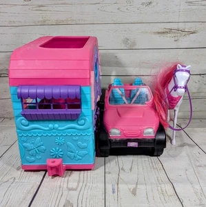 zuru sparkle girlz Jeep & Camper Horse Box Girls Toy Car - Picture 1 of 15