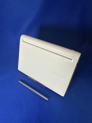 Casio EX-word XD-B9800 Electronic Dictionary White Used - Image 1 of 3