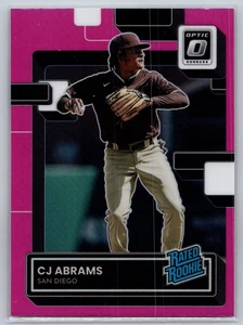 2022 Donruss Optic #109 CJ Abrams Pink Prizm - Picture 1 of 2