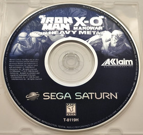 Iron Man / XO Manowar in Heavy Metal (Sega Saturn, 1997) *Disc Only* Tested 100%