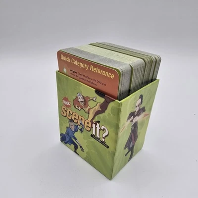Scene It Nickelodeon DVD Game Replacement All Cards And Board - Image 1 of 3