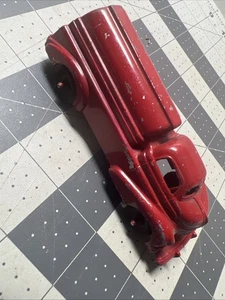 Vintage 1940s Manoil Diecast Red Oil Tanker Truck #710 - Bild 1 von 5