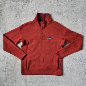 Patagonia Lightweight Better Sweater Marsupial Damen Medium rot Druckknopf - Bild 1 von 13