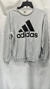 Sweatshirt Damen Adidas Größe XL grau Rundhalsausschnitt. Kleines Pilling. - Bild 1 von 6