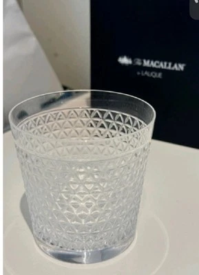 Vaso Macallan Lalique Cristal Rocas Taza Vidrio Ice Scotch Limited Foto 1 de 4