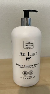 JUMBO SCOTTISH FINE SOAPS AU LAIT BATH & SHOWER CREAM 33.8 OZ BODY WASH - Picture 1 of 5