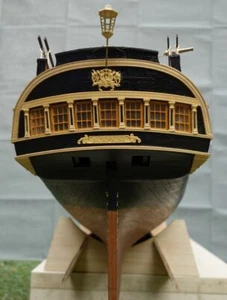 Kit de envío modelo de madera HMS escala sorpresa 1/48 56,9" 1445 mm - Imagen 1 de 12
