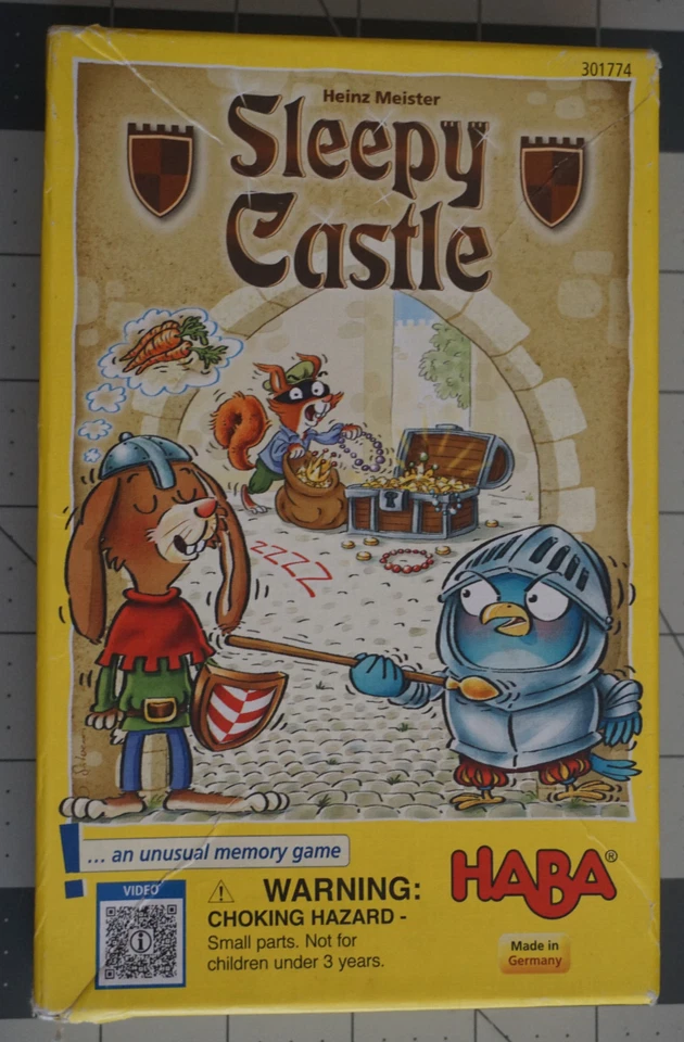Haba Sleepy Castle Memory Game COMPLETE - Image 1 of 3