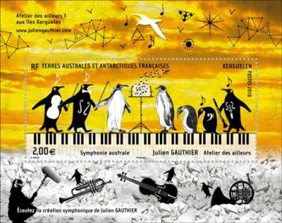 FSAT / TAAF - "MUSIC ~ SOUTHERN SYMPHONY" Unique MS with Augmented Reality 2018  - Image 1 of 4