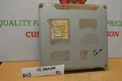 1995 Nissan Maxima 3.0L AT Engine Control Unit ECU A18B42EL1 Module 93-16C3 - Image 1 of 4