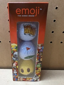 Golf Balls emoji the iconic brand 3 Count Brand New - Picture 1 of 4