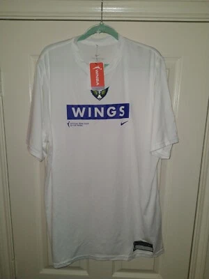 NUEVO CON ETIQUETAS Camiseta Nike Dallas Wings Dri-Fit Manga Corta Para Hombre Talla XL -Alta Foto 1 de 4