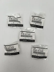 OEM NEW  *SET OF 5* Mazda Rocker Panel Molding Clips 16-22 CX-3 D10E-51-SJ3 - Picture 1 of 5