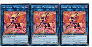 Yugioh - 3X Inzektor Picofalena - Común - 1a Edición - FLOD-EN096 - Casi Como Nuevo - Imagen 1 de 1