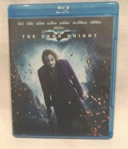 DARK KNIGHT, BALE, CAINE, FREEMAN, BLU RAY 2 DISC SET, CASE, ARTWORK, Like New - Bild 1 von 8