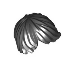 LEGO Ninjago™ Minfigure Cole Hair Piece Black hair Tousled Side Part - Picture 1 of 1