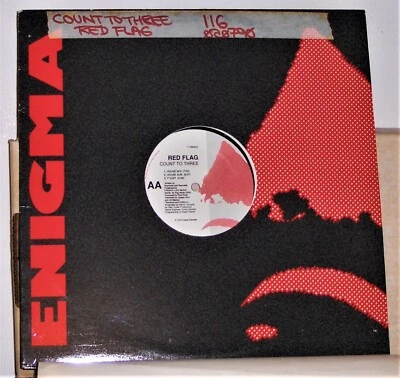 Red Flag – Count To Three - 12 inch Single Record- Vinyl Near Mint - Image 1 of 2