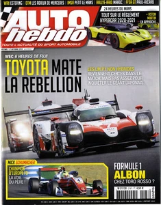 AUTO HEBDO Nr. 2187 17.10.2018 WEC FUJI GROSJEAN IMSA PETIT LE MANS DTM HOCKENHEIM - Bild 1 von 1