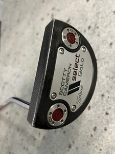 Titleist Scotty Cameron Select Golo Putter Black Mist 34” Left Handed Headcover - Picture 1 of 20