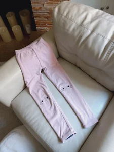 Cooraby Girls Cotton Fleece Lined Leggings Cat Print Thick Warm winter med/10 - Picture 1 of 16