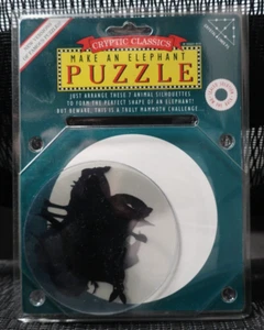 1993 Cryptic Classic Create An Elephant Puzzle australischer Physiker Dugald Keith - Bild 1 von 2