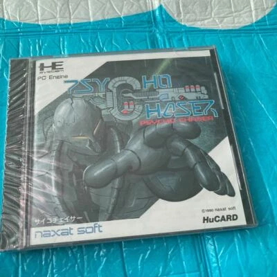 PCE PC-ENGINE PSYCHO CHASER NEW SEALED JPN IMPORT - Image 1 of 3