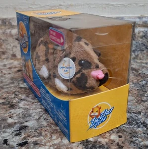 Zhu Zhu Pets Cappuccino Brown Electronic Hamster Toy 2010 With Box Collectible - Picture 1 of 12