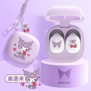 Kuromi Melody Pochacco Cinnamoroll Wireless Bluetooth Earphone Headset Earbud - Picture 1 of 13