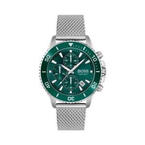 Hugo Boss HB1513905 Men's Admiral Stainless Steel Chronograph Watch - Picture 1 of 7