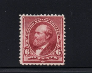 Sello de Estados Unidos #224... 6¢ Garfield... Como nuevo MH... CV $50 - Imagen 1 de 2