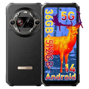 Blackview BL9000 Pro 5G Wärmebildkamera Outdoor Smartphone 36GB+512GB Android 14 - Bild 1 von 14