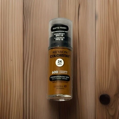 Revlon Colorstay Makeup 24hr SPF15 Combination/Oily (1oz/30mL)NEW Cinnamon Matte - Image 1 of 2