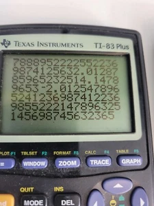 Texas Instruments TI-83 Plus Graphing Calculator Black w/ Cover - TESTED Working - Picture 1 of 6