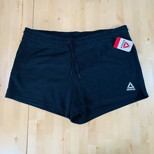 Reebok Renew French Terry FT Relajado Corto Negro Talla XXL NUEVO CON ETIQUETAS - Imagen 1 de 8