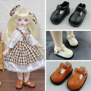 3-Paar Mini PU Leder Schuhe Für 1/6 BJD Puppe Schuhe Cute 30cm BJD Schuhe DIY - Bild 1 von 9