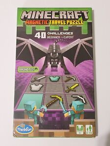 Minecraft Magnetic Puzzle Travel Puzzle Challenge Game Magnets