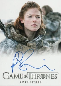 Game of Thrones Legends of the Realm: Rose Leslie als Ygritte Autogrammkarte - Bild 1 von 1