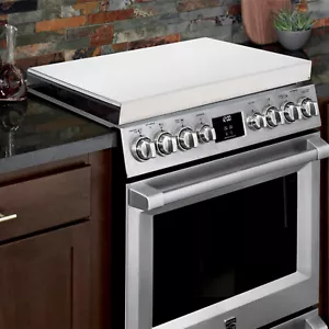 Stainless Steel Stove Top Cover Gas Stove Protective Cover Bracket Silver - Picture 1 of 6