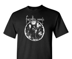 Camiseta Forgotten Woods lámpara de metal negro de murmullo vargrav disección de abigor - Imagen 1 de 1