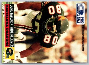 1991 Proset World League Gene Taylor #41 