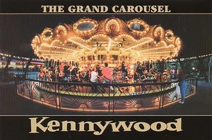 KENNYWOOD PARK,THE GRAND CAROUSEL,MERRY-GO-ROUND,PITTSBURGH,PA 2003 - Picture 1 of 2